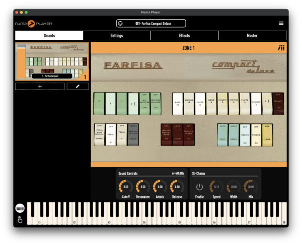 Libreria Farfisa Compact 2